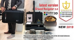 Ground Navigator 3D imaging for gold hunting